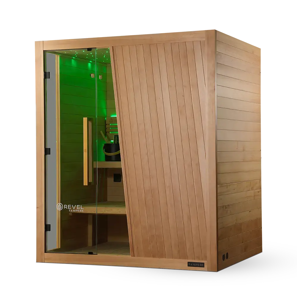 Revel Tampere 4 Person Traditional Finnish Sauna - Next Gen - Image 26